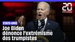 Etats-Unis: Pour Biden, les républicains trumpistes sont «une menace» pour la démocratie