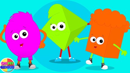 Ten Little Shapes + Kindergarten Nursery Rhymes Collection for re PP