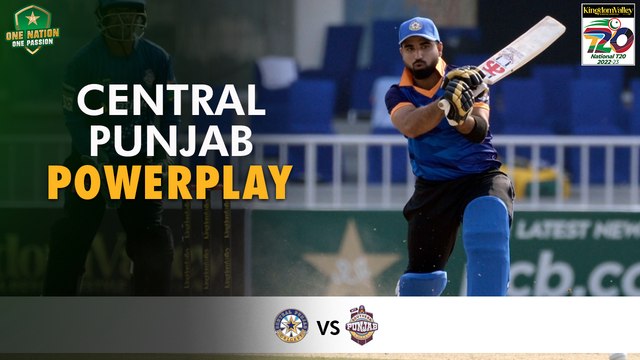 2nd Innings Powerplay | Central Punjab vs Southern Punjab | Match 8 | National T20 2022 | PCB | MS2T