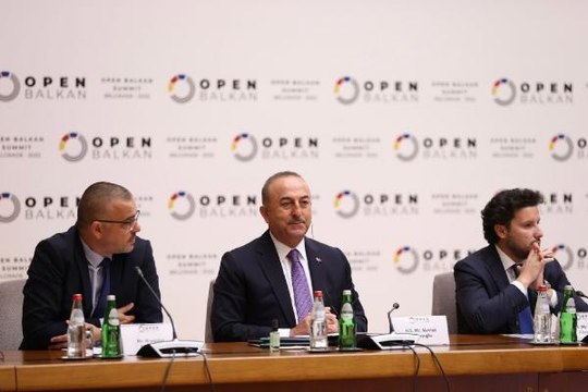 Çavuşoğlu, Açık Balkan Girişimi toplantısında konuştu