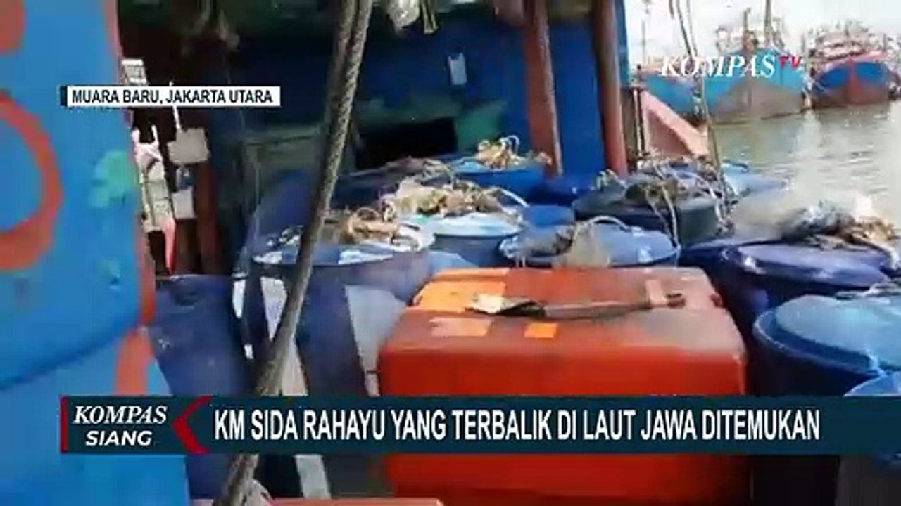 Badan KM Sida Rahayu Ditemukan, 8 ABK Masih dalam Pencarian