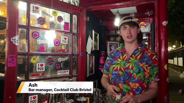 World’s smallest cocktail bar opens in Birmingham phone box
