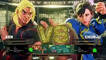 Street Fighter V - Ken Vs. Chun-Li (LEVEL 8)