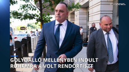 Volt rendőrt ítéltek 10 évre a Capitolium ostromáért