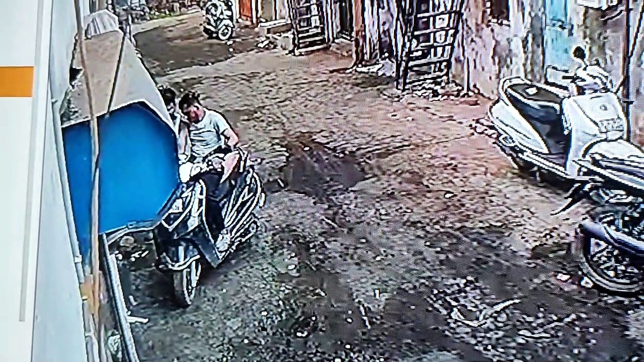Scooter accident