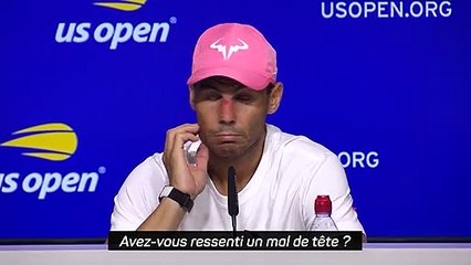 US Open - Nadal: ''D'une certaine manière, je l'ai mérité''