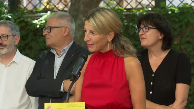 Díaz pide a la patronal que se siente en la mesa y llegue a un acuerdo con los sindicatos sobre el SMI