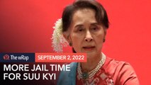 Myanmar’s Suu Kyi gets more jail time, hard labor for election fraud