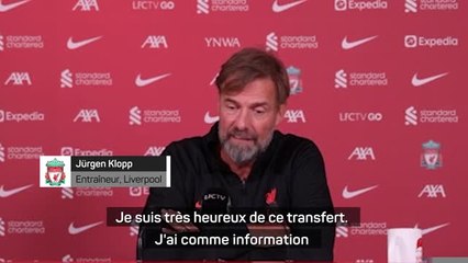 Transferts - Klopp sur Arthur : "Le potentiel est là"