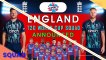 T20 WORLD CUP 2022 England 15 Member Squad Announced | England ICC T20 World Cup Squad | Eng WC Squad