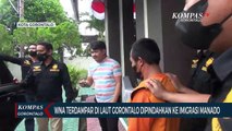 WNA Filipina Yang Terdampar Di Laut Gorontalo, Dipindahkan Ke Imigrasi Manado