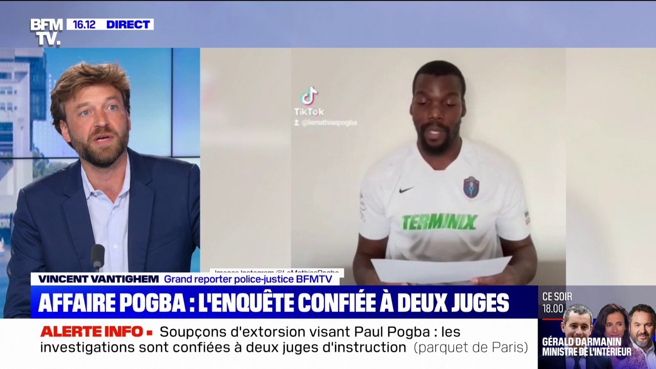 Affaire Pogba: une information judiciaire ouverte notamment pour "extorsion avec arme en bande organisée"