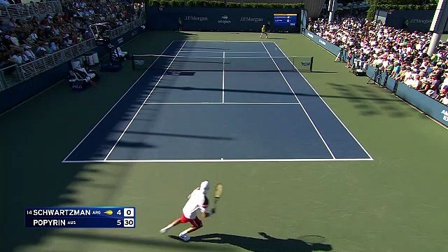 El Peque Schwartzman avanzó a tercera ronda de US Open.