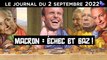 Macron : l’agité des conseils - JT du vendredi 2 septembre 2022