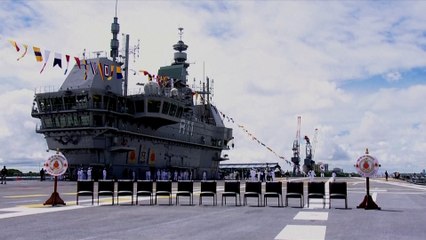 India launches its first home-grown aircraft carrier