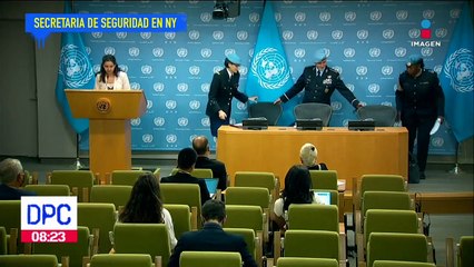 México participa en la Cumbre de Jefes de Policías de la ONU en Nueva York