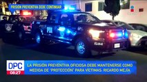 Ricardo Mejía defiende la utilidad de la prisión preventiva oficiosa
