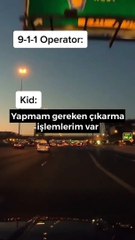 Matematik ödevi için polisi aradı