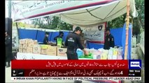 Media report of Dunya News with exclusive talk of DIG Security and Emergency Services Division Dr. Maqsood Ahmed on ongoing flood relief operations by Sindh Police.