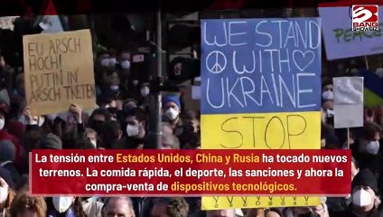 Estados Unidos restringe venta de chips a China y Rusia