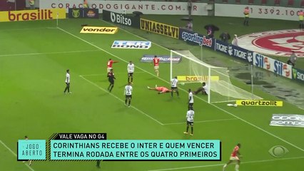Corinthians e Internacional disputam vice-liderança do Brasileirão 02/09/2022 12:48:15