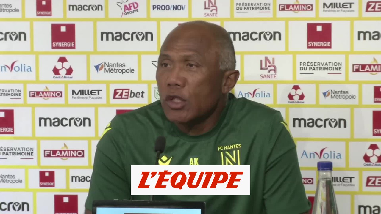 Kombouaré : « Moi, j'ai envie de bosser » - Foot - L1 - Nantes