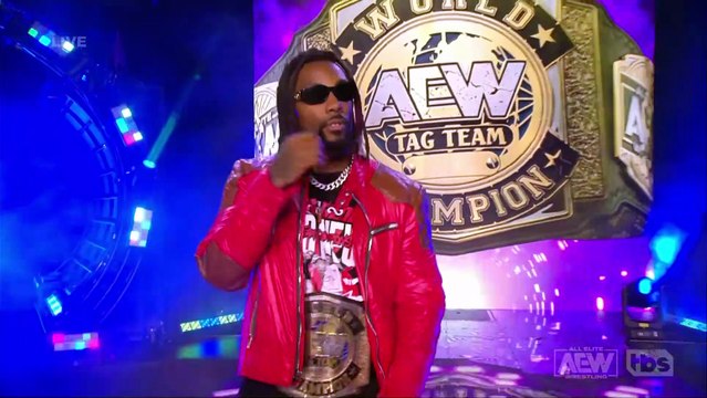 Swerve In Our Glory Entrance as AEW World Tag Team Champions: AEW Dynamite Fyter Fest 2022 (Week 2)