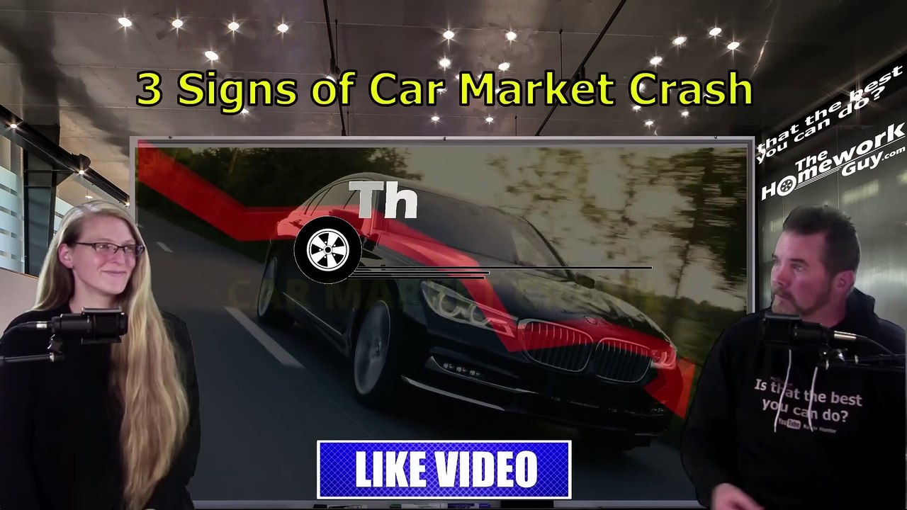 3 Signs: A Car Market Crash (Recession 2022) is Inevitable - Car Sales Kevin Hunter The Homework Guy