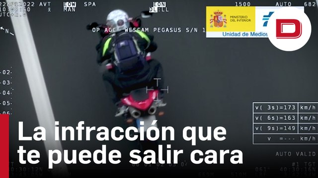 Por infracciones como esta la DGT pone en su punto de mira a las motos estos días