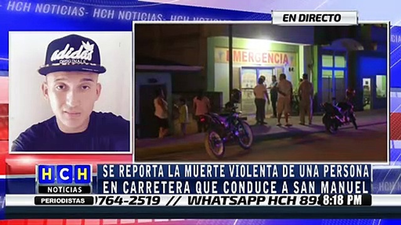 Asesinan a una persona en carretera que conduce de SPS a San Manuel, Cortés