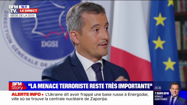 Gérald Darmanin: Nous avons déjoué 6 attentats depuis l'année dernière
