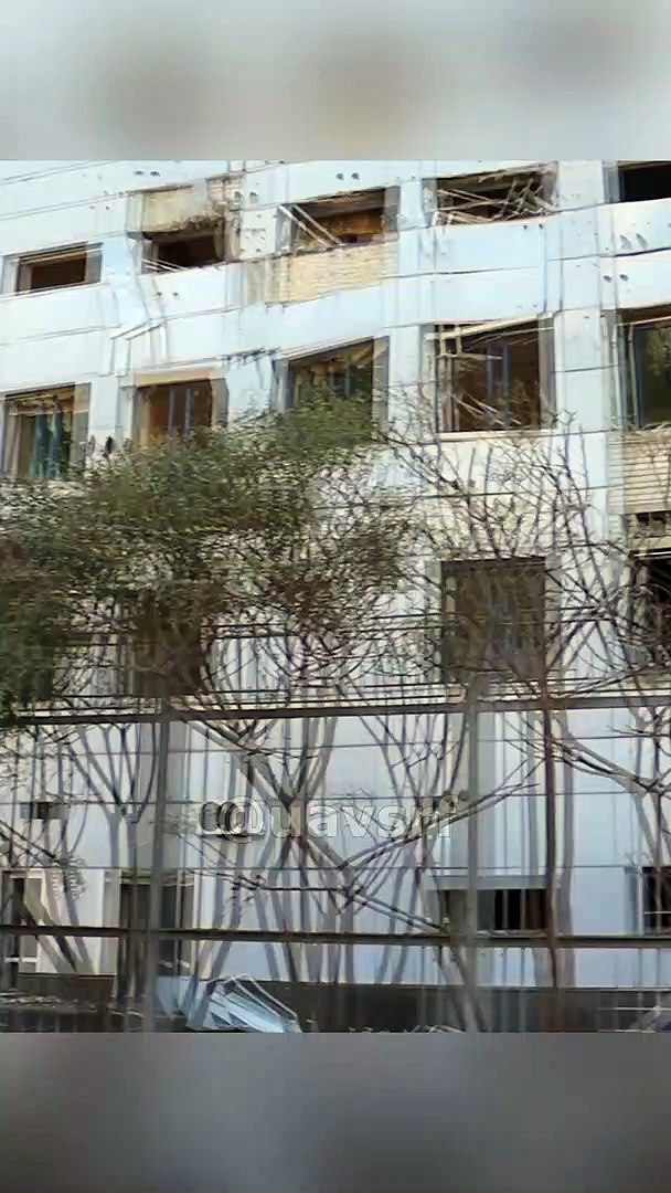 ⁣Обстрел спорткомплекс