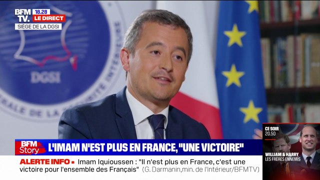 Fuite de l'imam Hassan Iquioussen: Nous l'interpellerons et nous l'expulserons , affirme Gérald Darmanin