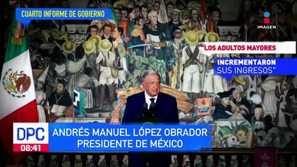 López Obrador presenta su 4to Informe de Gobierno