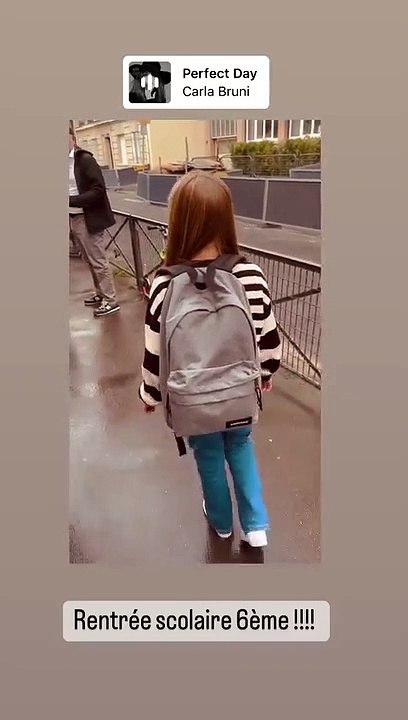 Carla Bruni : c'est l'heure de la rentrée pour sa fille Giulia Sarkozy