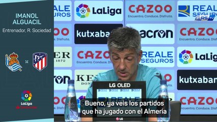 REAL SOCIEDAD vs ATLÉTICO | IMANOL, rueda de prensa, hablando de Sadiq