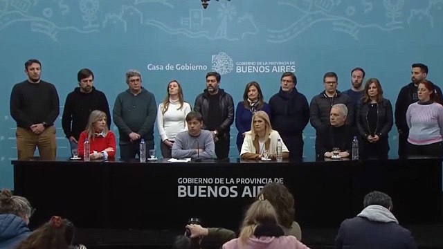 Kicillof sobre el atentado a Cristina Kirchner