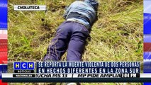 Asesinan a dos personas en San Marcos de Colón, Choluteca