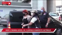 Yakalanan HDP'li Semra Güzel İstanbul Emniyet Müdürlüğüne getirildi