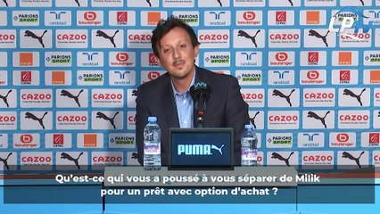 Les explications de Longoria sur le départ de Milik