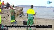 La Junta de Andalucía prohíbe el baño en la playa de La Línea afectada por el vertido del buque
