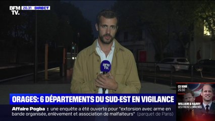 Orages: six départements du Sud-Est en vigilance orange