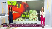 Presos e drogas apreendidas na região da Cracolândia 02/09/2022 15:47:01