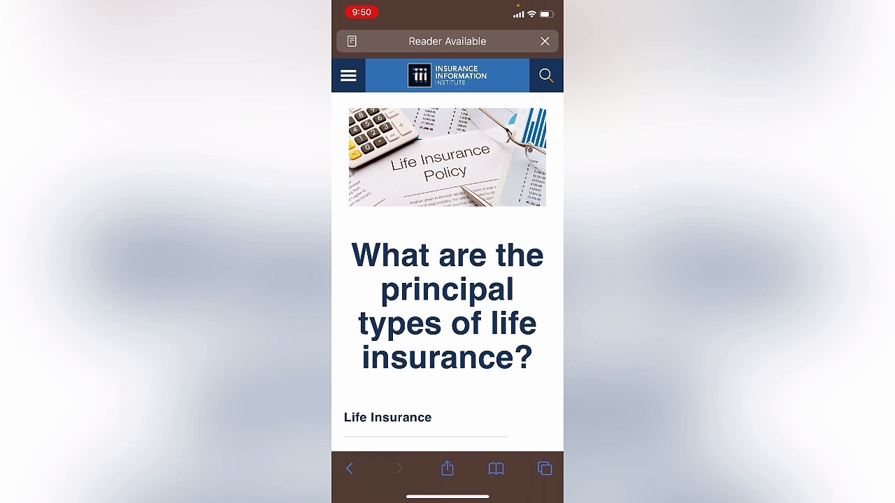 Types of Insurance