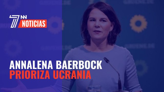 La ministra alemana de Asuntos Exteriores, Annalena Baerbock, declara que para ella es más importante Ucrania que la opinión de los alemanes