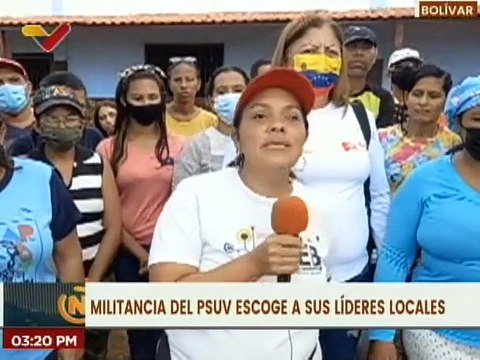 En Bolívar realizan asambleas informativas sobre el proceso de elección de la jefa o jefe de UBCH