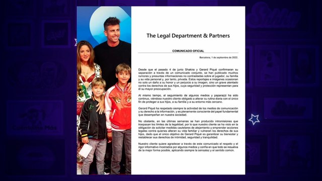 Piqué tomará acciones legales contra medios que difundan sobre su vida privada