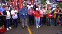 Estelí: inauguran tramo carretero La Estanzuela-Tisey
