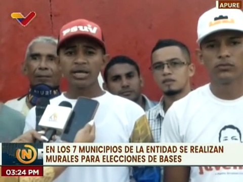 PSUV en Apure activa jornada de propaganda en redes, paredes y calles para la elección de las UBCH