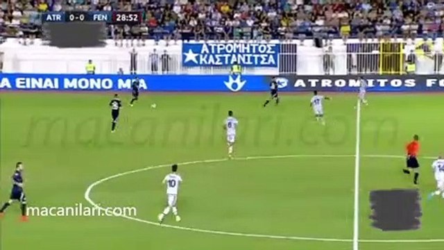 Atromitos Athens FC 0-1 Fenerbahçe 20.08.2015 - 2015-2016 European League Play-Off Round 1st Leg (Ver. 1)